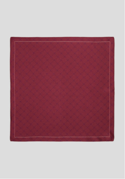 ЧОЛОВІЧА ХУСТИНКА БОРДОВА З ВІЗЕРУНКОМ