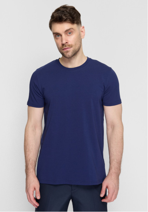ЧОЛОВІЧА ФУТБОЛКА СИНЯ