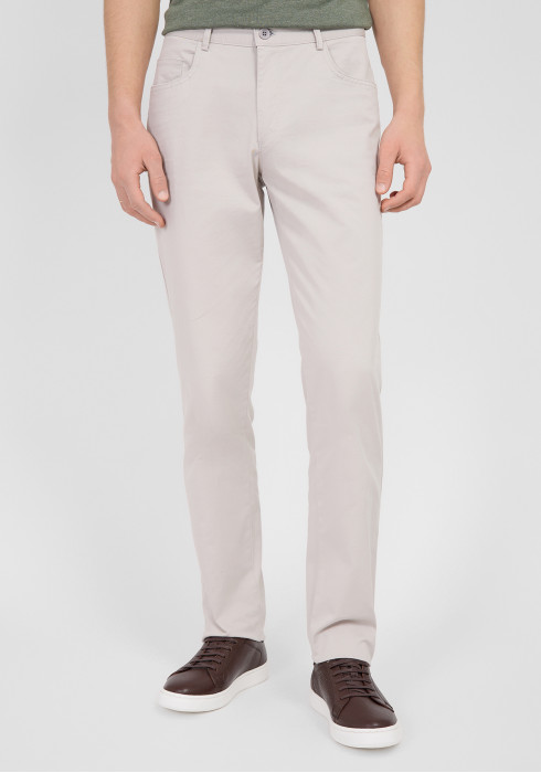 ЧОЛОВІЧІ БРЮКИ ЧІНОСИ БЕЖЕВІ ОДНОТОННІ