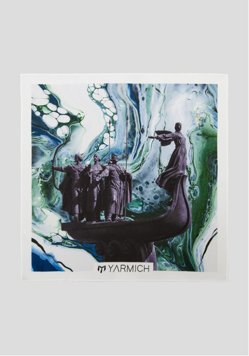 КЛАСИЧНА ЧОЛОВІЧА ХУСТИНКА ПРИНТ "ЗАСНОВНИКИ"