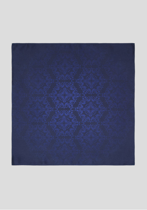 КЛАСИЧНА ЧОЛОВІЧА ХУСТИНКА СИНЯ КАЛЕЙДОСКОП