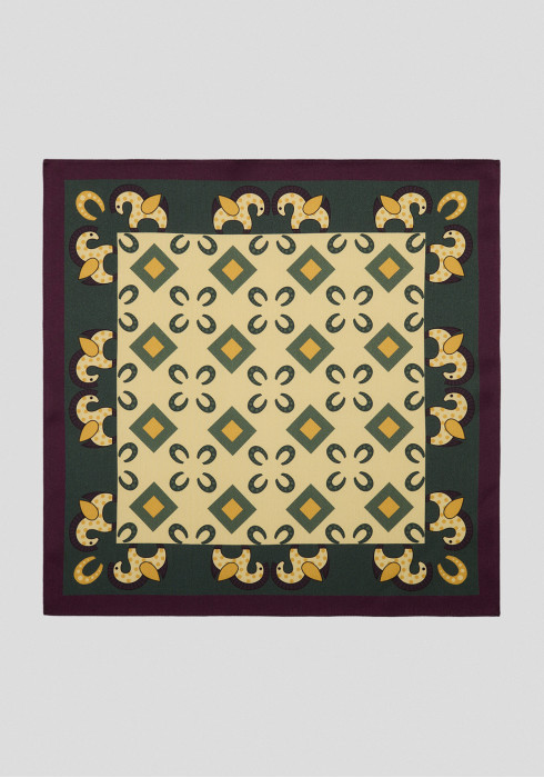 КЛАСИЧНА ЧОЛОВІЧА ХУСТИНКА URURUR ЗЕЛЕНА