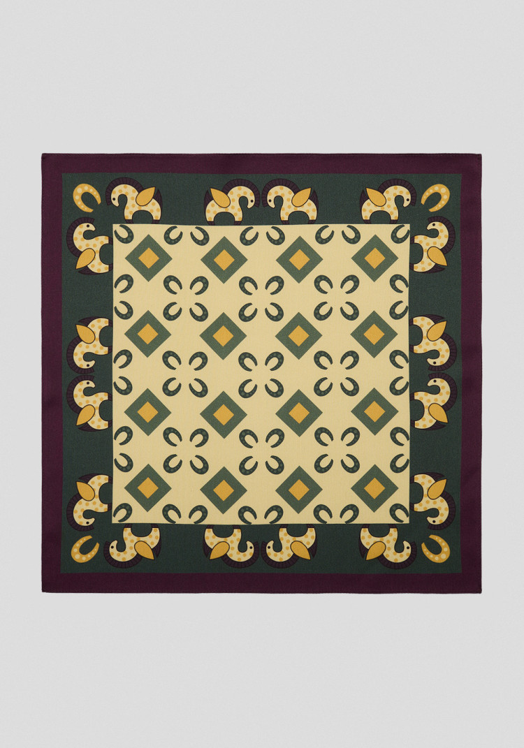 КЛАСИЧНА ЧОЛОВІЧА ХУСТИНКА URURUR ЗЕЛЕНА