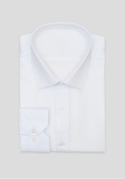 КЛАСИЧНА ЧОЛОВІЧА СОРОЧКА БІЛА НОН-АЙРОН