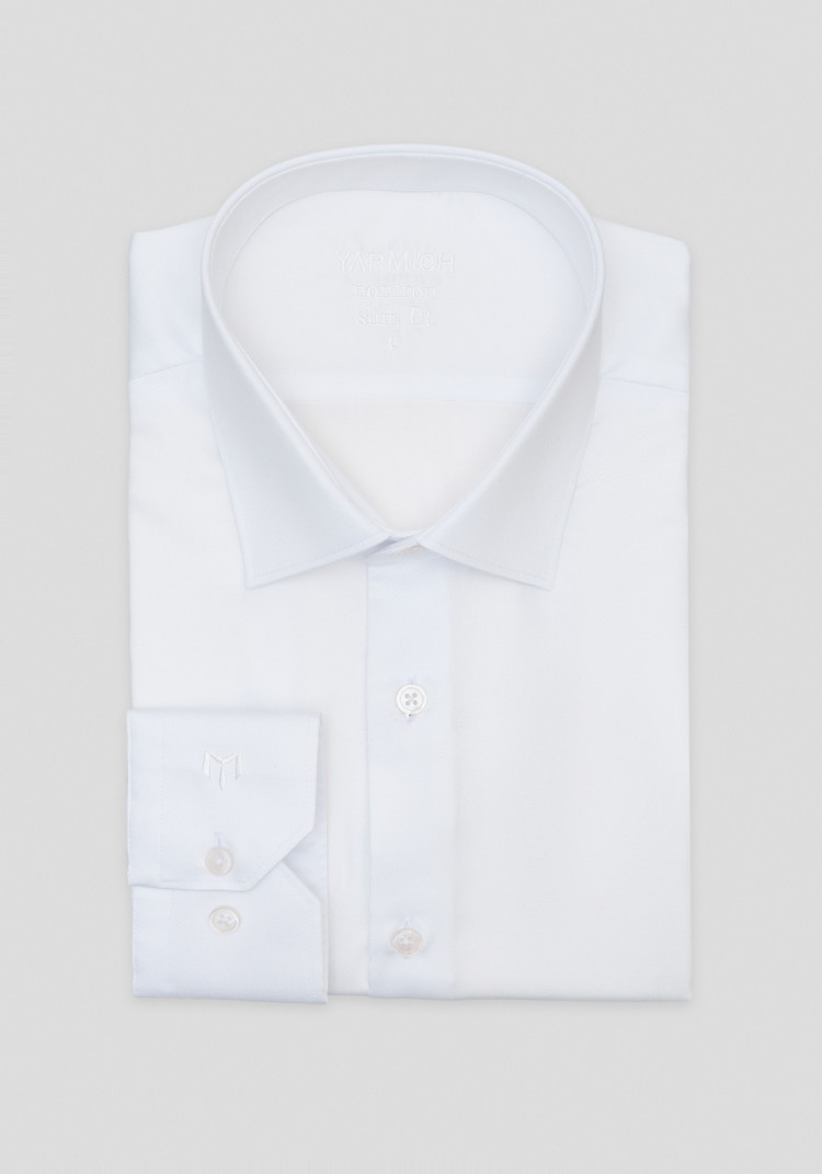 КЛАСИЧНА ЧОЛОВІЧА СОРОЧКА БІЛА НОН-АЙРОН