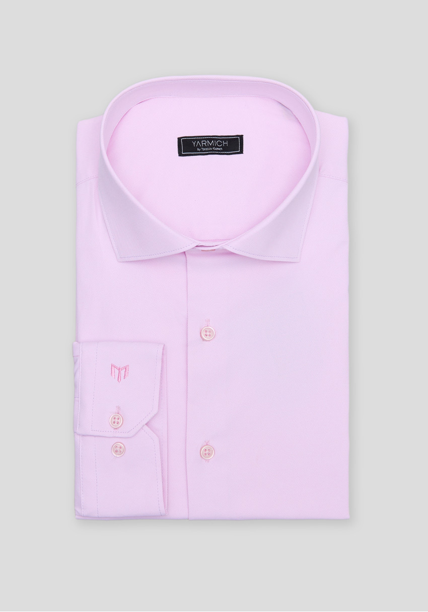 CLASSIC MEN'S PINK SHIRT UNDER TIE, Photo 1