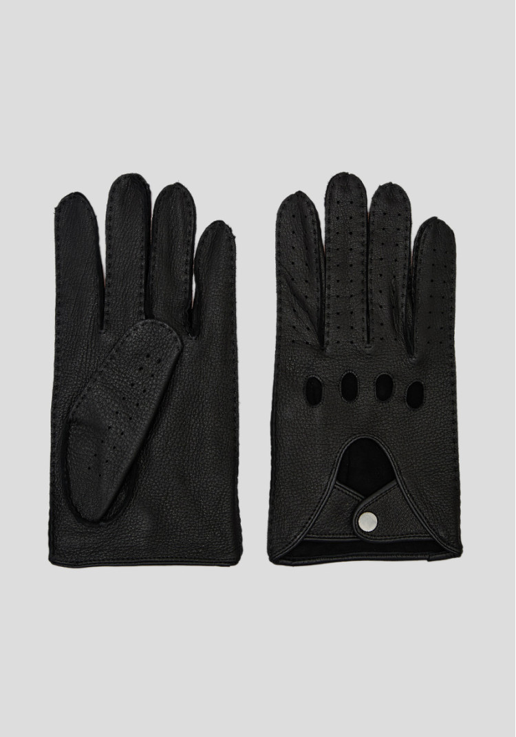 КЛАСИЧНІ ЧОЛОВІЧІ РУКАВИЧКИ ЧОРНІ