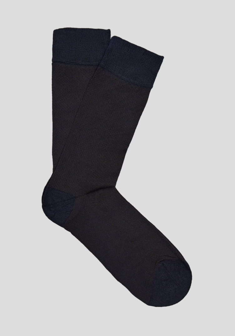 КЛАСИЧНІ ЧОЛОВІЧІ ШКАРПЕТКИ ТЕМНО-СИНІ ФАКТУРНІ