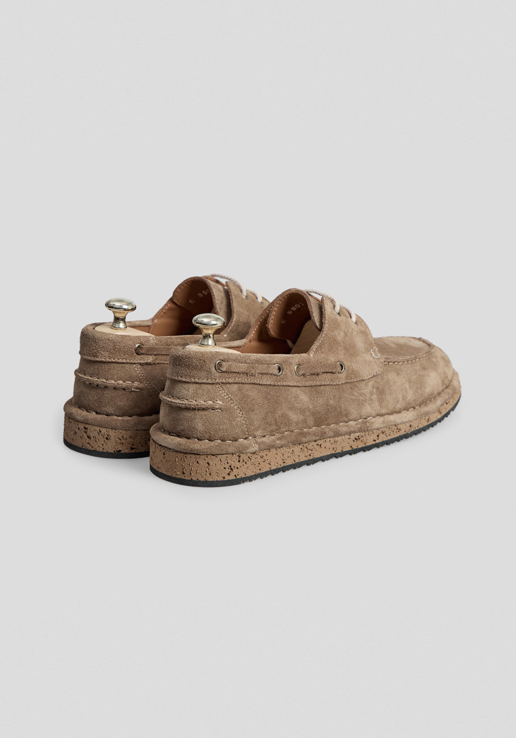 КЛАССИЧЕСКИЕ МУЖСКИЕ ТОПСАЙДЕРЫ БЕЖЕВЫЕ, Фото 3