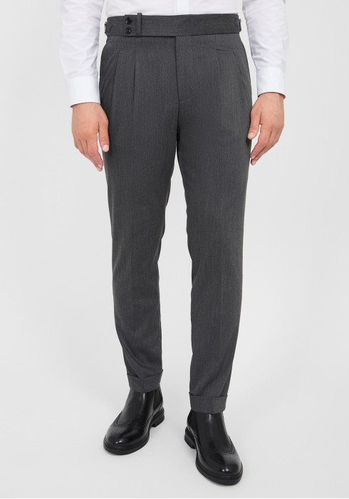 КЛАСИЧНІ ЧОЛОВІЧІ БРЮКИ ТЕМНО-СІРІ