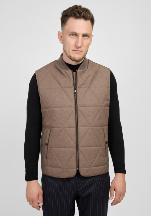 КЛАСИЧНИЙ ЧОЛОВІЧИЙ ЖИЛЕТ КОРИЧНЕВИЙ