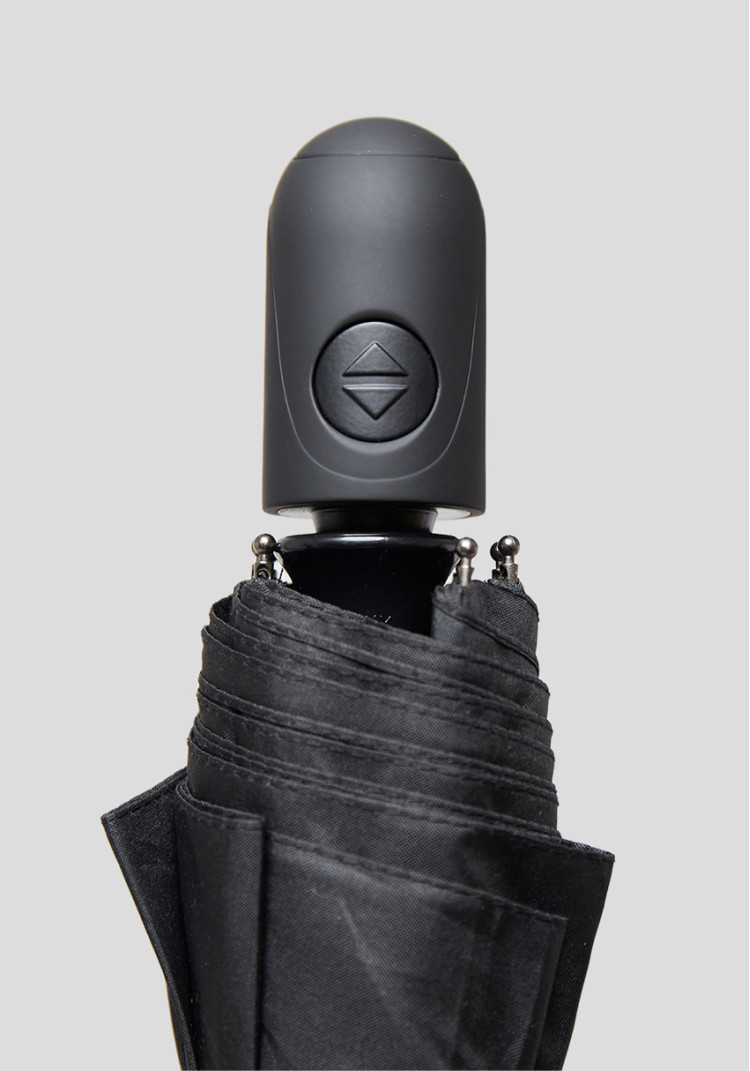 ПАРАСОЛЬКА СКЛАДНА АВТОМАТ ЧОРНА, Фото 3