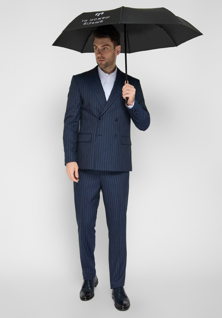 ПАРАСОЛЬКА СКЛАДНА АВТОМАТ ЧОРНА, Фото 4