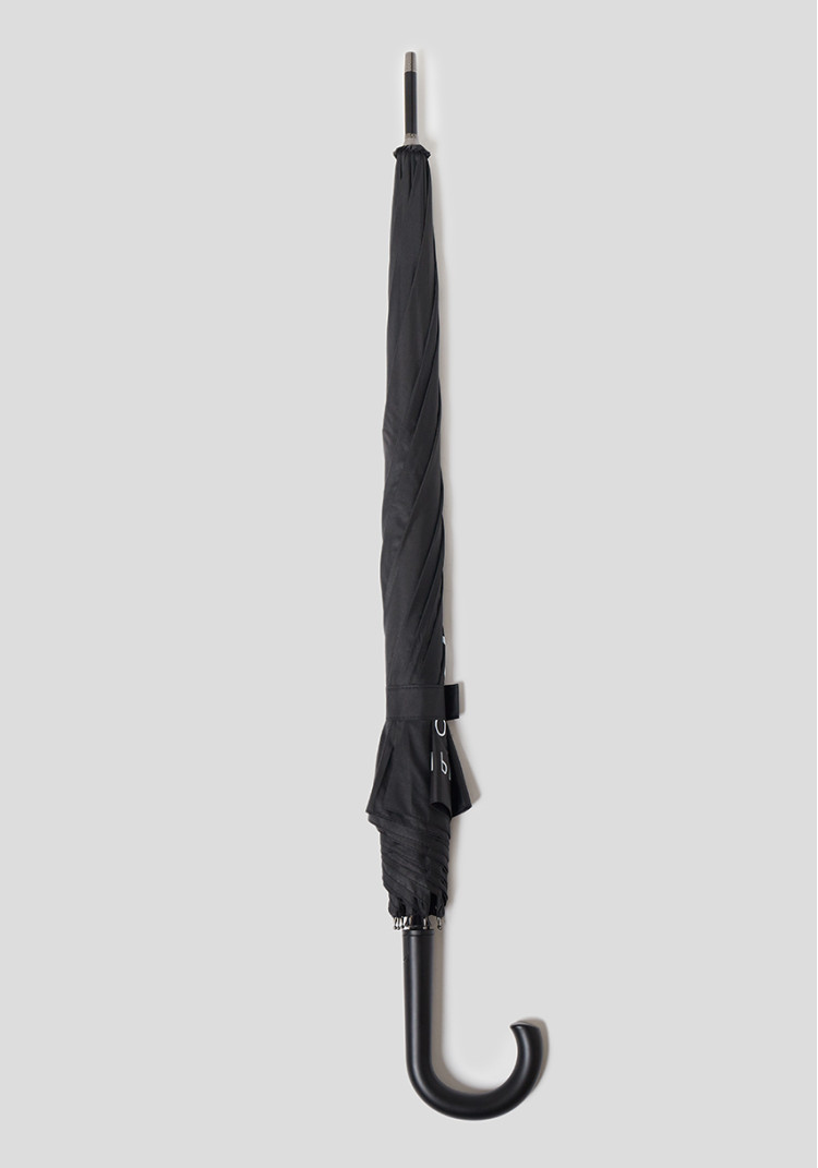 ПАРАСОЛЬКА ТРОСТИНА НАПІВАВТОМАТ ЧОРНА