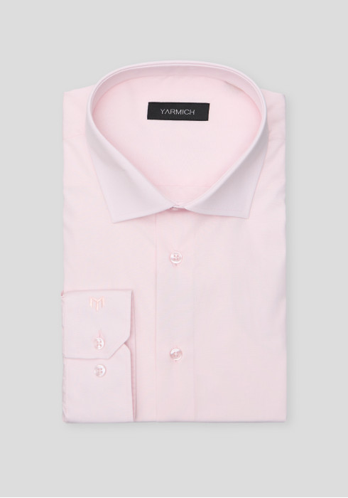 КЛАСИЧНА ЧОЛОВІЧА СОРОЧКА РОЖЕВА