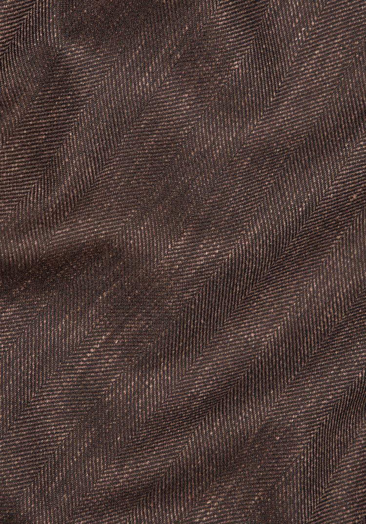 КЛАСИЧНИЙ ЧОЛОВІЧИЙ КОСТЮМ ТРІЙКА КОРИЧНЕВИЙ ОДНОТОННИЙ, Фото 6