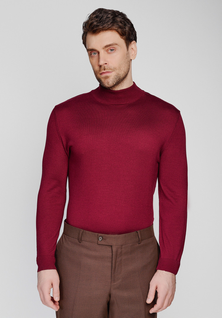 КЛАСИЧНИЙ ЧОЛОВІЧИЙ ГОЛЬФ БОРДОВИЙ