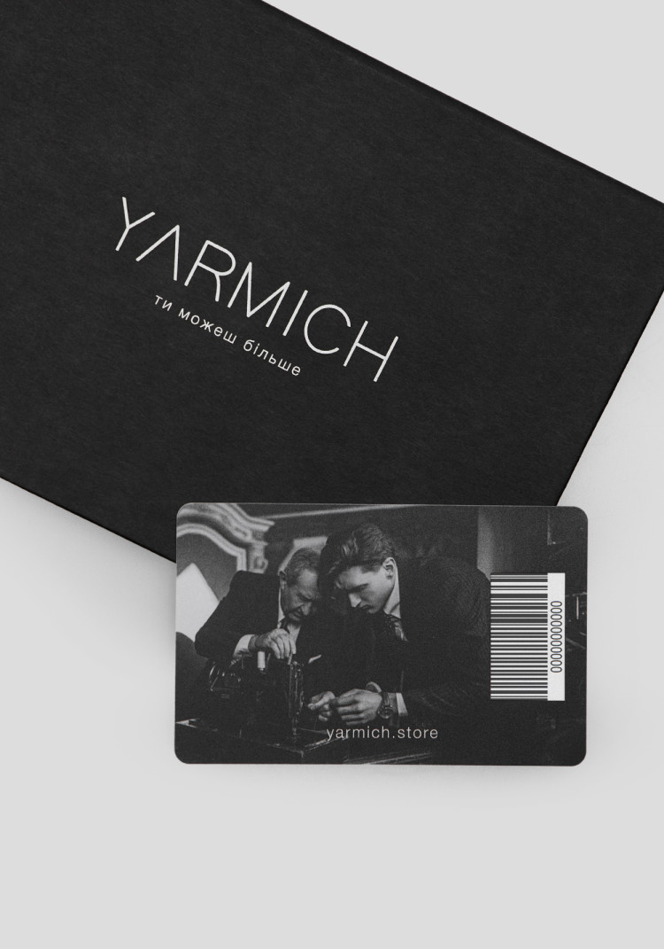 Подарочный сертификат YARMICH 2000₴, Фото 1